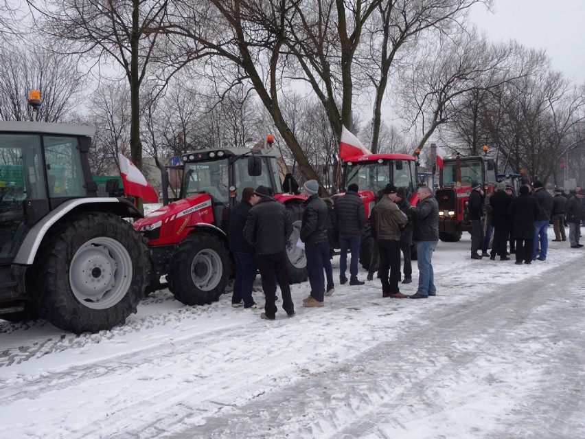 Protest: Rolnicy protestowali w Jarocinie