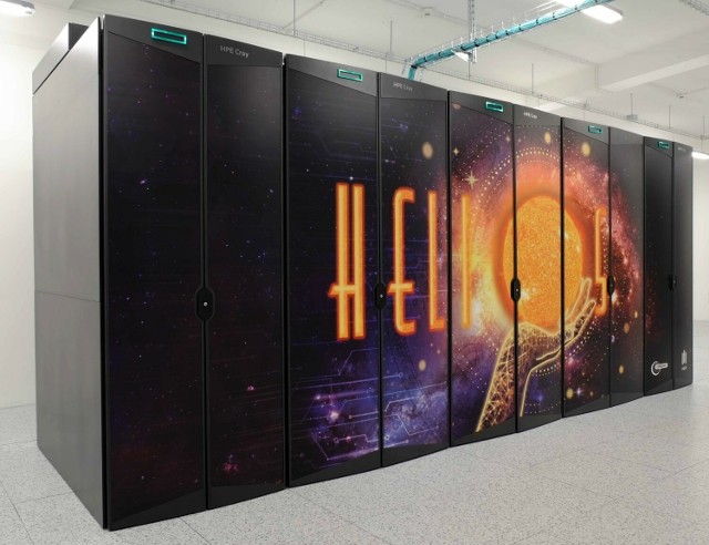 Moc obliczeniowa Heliosa odpowiada prędkości ok. 50.000 współczesnych laptopów, czyli mocy obliczeniowej całkiem dużego miasta