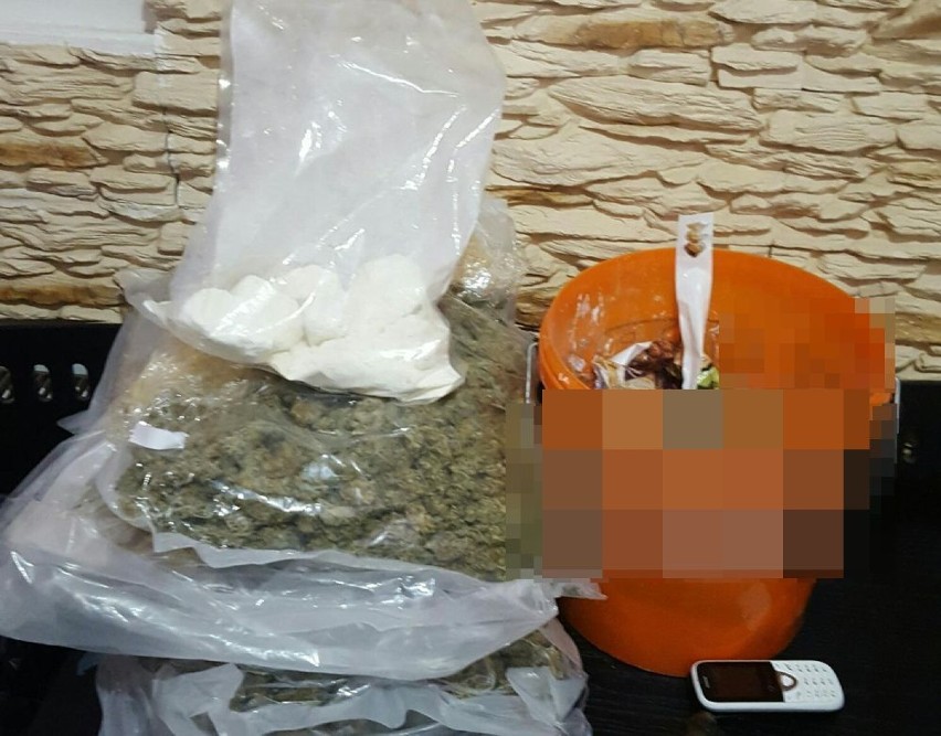 Policja znalazła 2,5 kg narkotyków