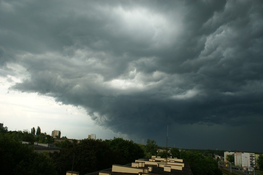 Burza nad Kapuściskami - 2 lipca 2013