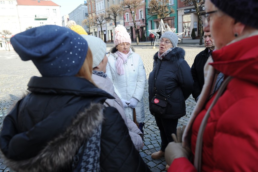 Leszczyński KOD zebrał się na Rynku