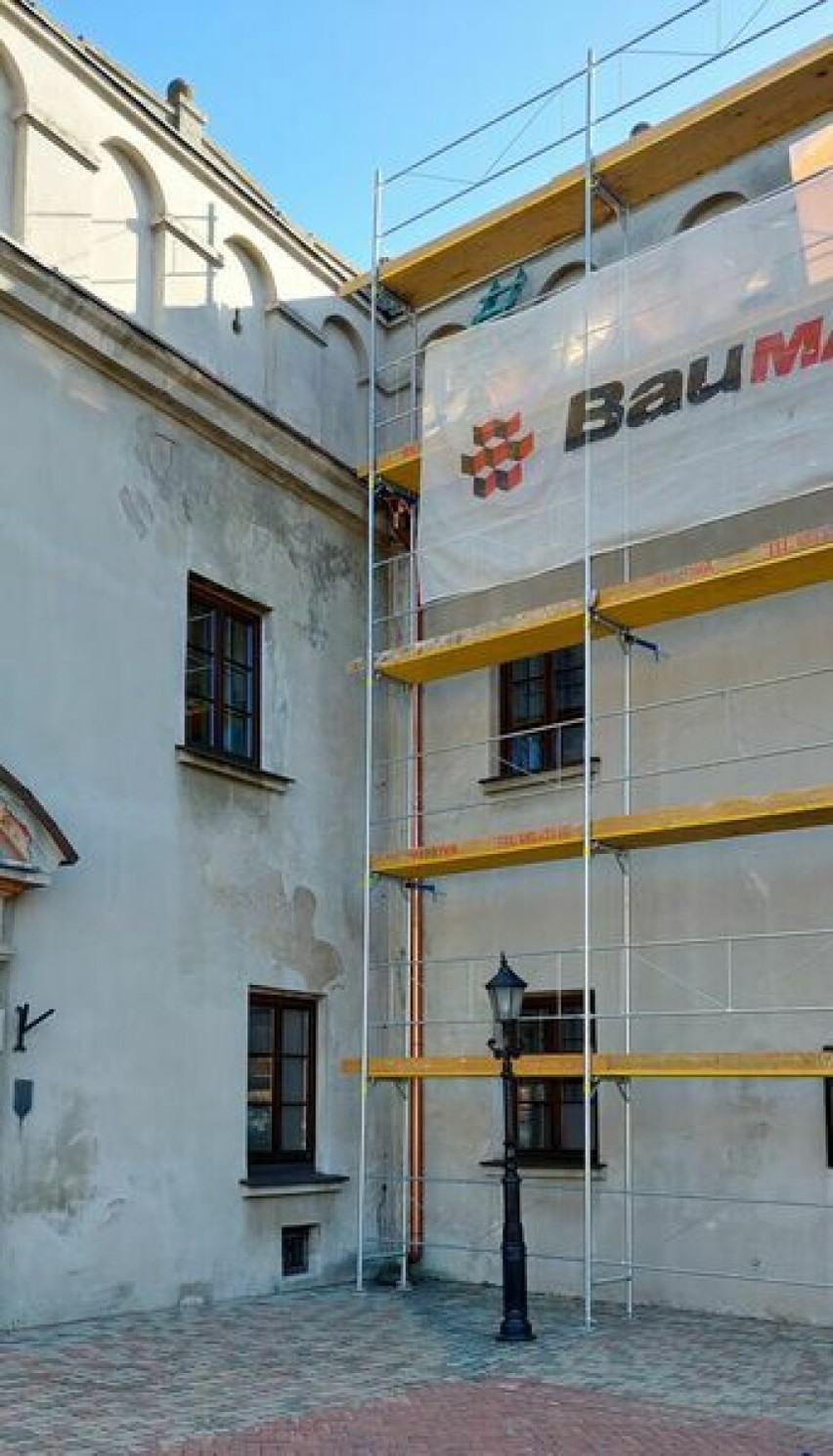 Trwa modernizacja zabytkowego budynku Muzeum Regionalnego w Opocznie