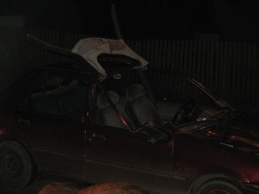Policja Lubań:  Zderzenie auta z... koniem