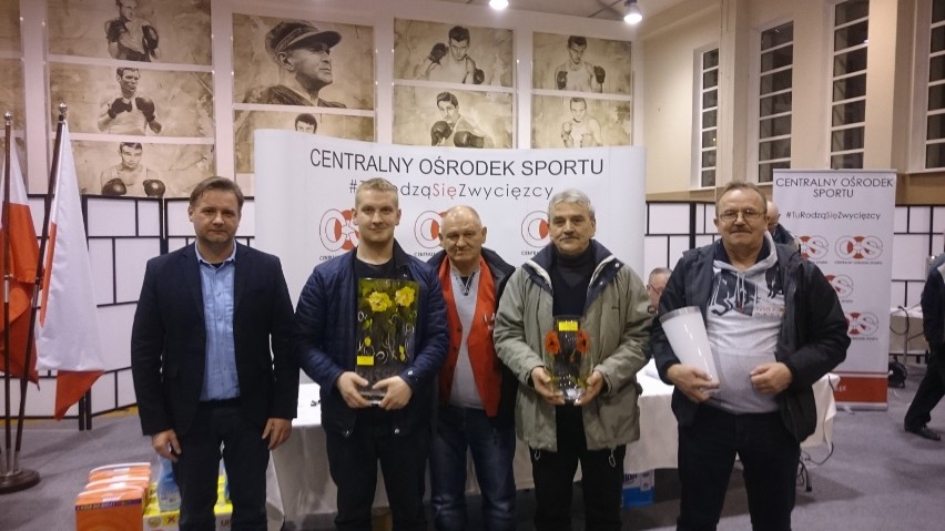Pucka Liga Baśki, 6 turniej w COS Cetniewo: od lewej: Marka...