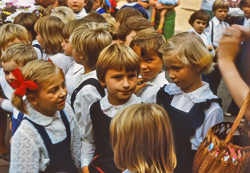 Początek roku szkolnego w Raciborzu. Rok 1977.