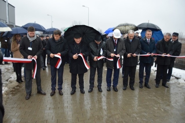 Otwarcie zakładu spółki Ekobenz w Bogumiłowie