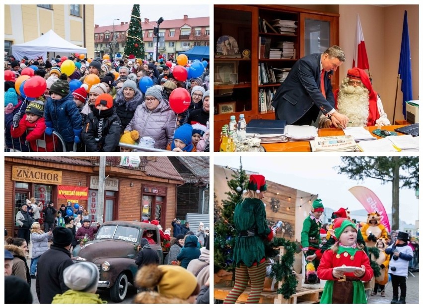 Bielsk Podlaski. Tłumy mieszkańców witały Świętego Mikołaja [ZDJĘCIA]