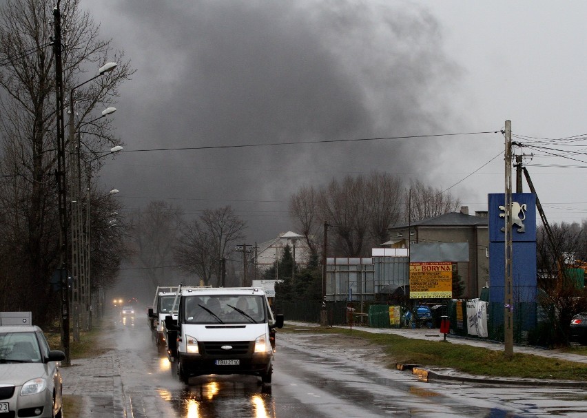 Pożar na Wojska Polskiego w Piotrkowie. Nikt nie ucierpiał