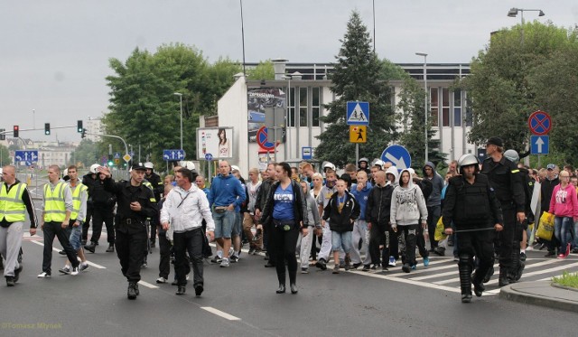 Marsz kibiców Elany