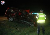 Lubartów. Wypadek drogowy w Wandzinie. Zginął 63-letni mężczyzna