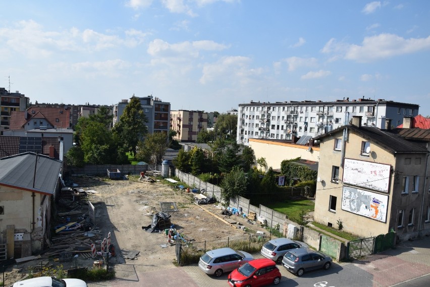 Lubliniec z dachu centrum "park&ride". Tak prezentuje się...