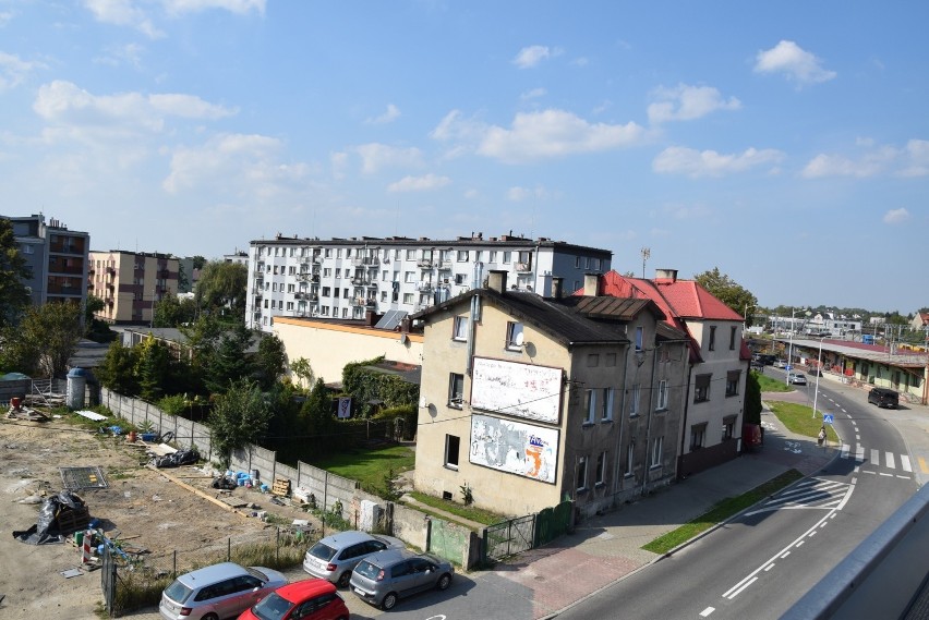 Lubliniec z dachu centrum "park&ride". Tak prezentuje się...