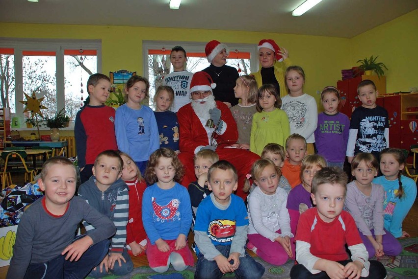 Święty Mikołaj z wizytą w Przedszkolu nr 2 w Międzychodzie