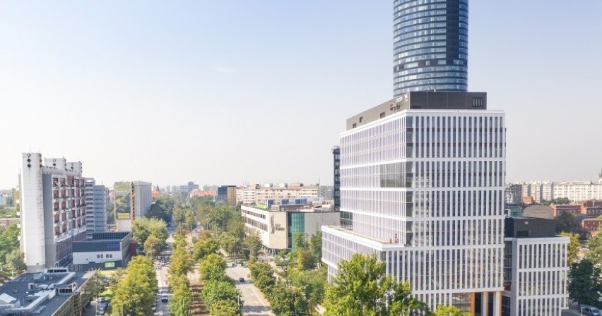 Wrocław. Pierwsze dwa biurowce w Centrum Południe już są gotowe [ZDJĘCIA, FILM]