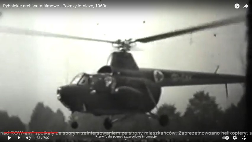 Wielkie pokazy lotnicze 1960 roku w Rybniku. Tłumy mieszkańców, tragiczny wypadek i zmiana lokalizacji lotniska 