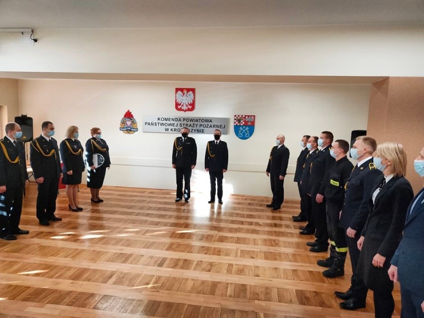 6 strażaków z PSP Krotoszyn otrzymało awanse [ZDJĘCIA]     