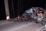 Wypadek na trasie Ruciane Nida-Ukta. Zginął 20-letni kierowca [ZDJĘCIE]
