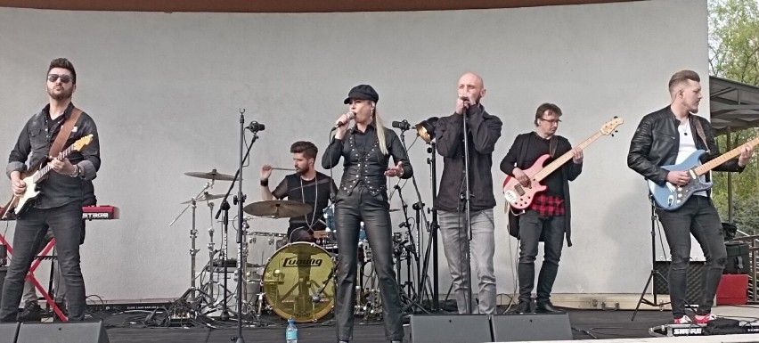 "Rock Wolności" koncert zespołu Baby Rock w Jędrzejowie