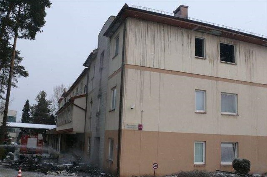 W nocy spłonął hotel Europa w Starachowicach. Na szczęście w...