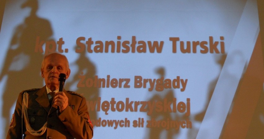 Kpt. Stanisław Turski podczas 5. obchodów Narodowego Dnia...