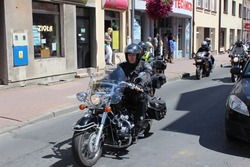 Zlot motocyklowy w Konopnicy. Uczestnicy odwiedzili Wieluń [ZDJĘCIA]