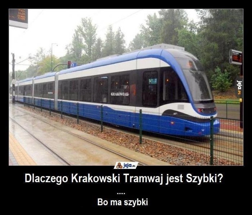 Ten tramwaj ma naprawdę pod Górkę (Narodową). Oto najlepsze memy o MPK w Krakowie!