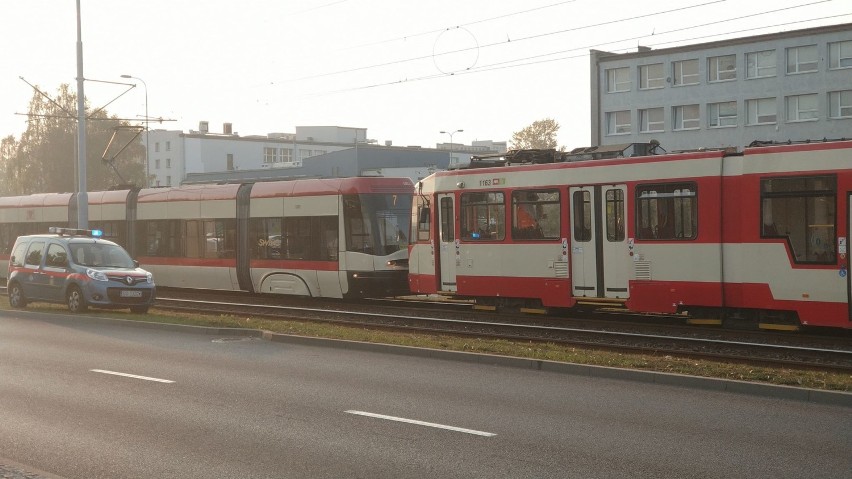 Wypadek tramwajowy w Gdańsku. Dwie osoby ranne
