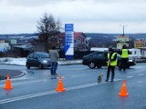 Wypadek w Kraśniku: Na Przemysłowej doszło do potrącenia pieszego ZDJĘCIA