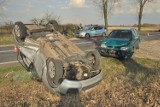 Wierzbica: Zderzenie forda z VW. 4 osoby trafiły do szpitala