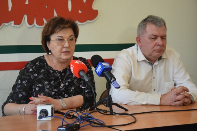 - W pierwszej kolejności domagamy się wzrostu wynagrodzeń o 1 tys. zł - mówi Grażyna Czerepowicka, przewodnicząca zakładowej Solidarności.