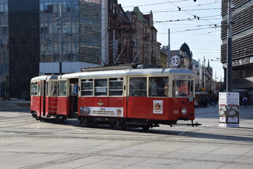 Zabytkowe tramwaje na linii z Katowic do Siemianowic Śląskich ZDJĘCIA
