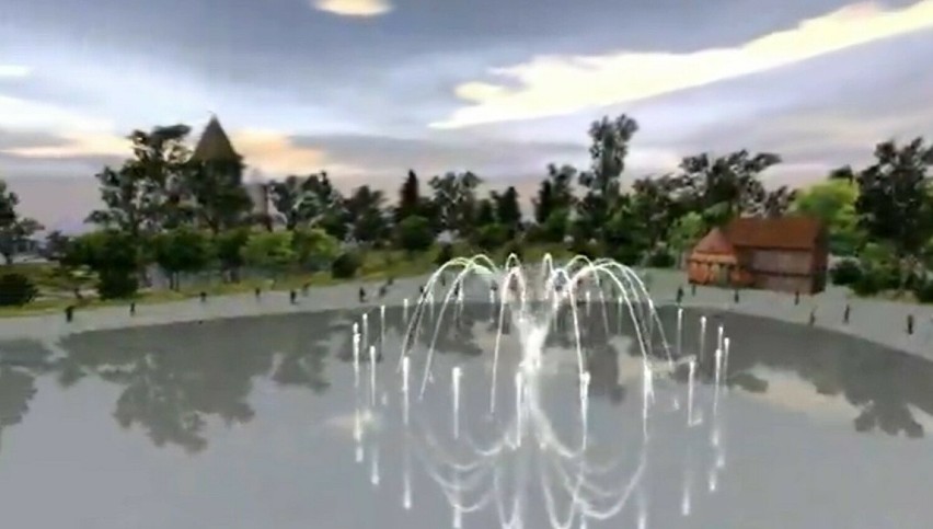 Tak będzie wyglądała nowa fontanna na Stawku Zamkowym w...