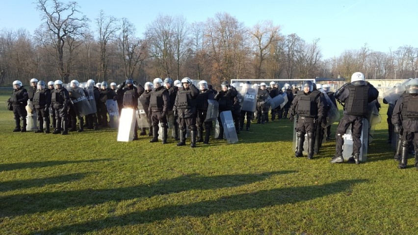 Policja w Kaliszu szkoliła się w walce z chuliganami
