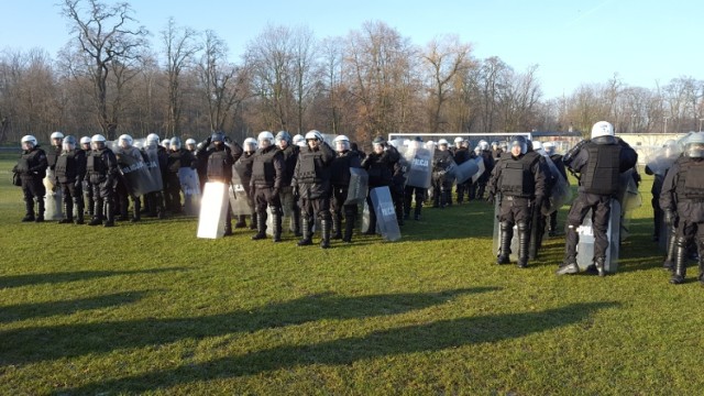Policja w Kaliszu szkoliła się w walce z chuliganami