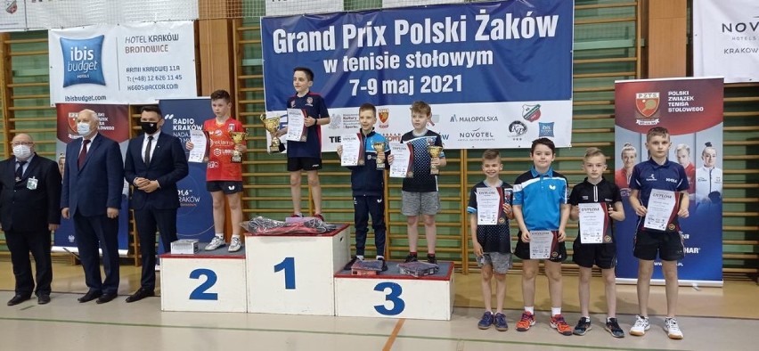 Sukces Sebastiana Musiała z UMLKS Radomsko na Grand Prix Polski żaków w Krakowie