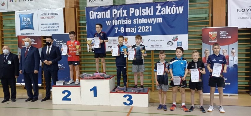Sukces Sebastiana Musiała z UMLKS Radomsko na Grand Prix Polski żaków w Krakowie