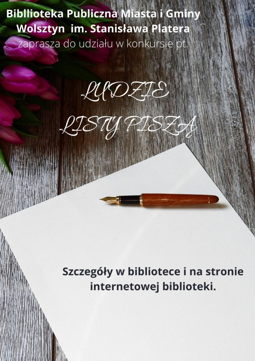 Książkokrążenie i konkurs z inicjatywy Biblioteki Publicznej Miasta i Gminy Wolsztyn 