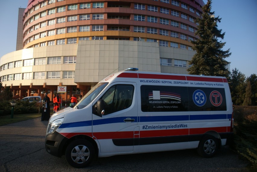 Szpital w Kaliszu kupił cztery nowe ambulanse do transportu...