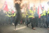 Protest rolników w Kujawsko-Pomorskiem - 20 marca 2024. Setki ciągników na dojazdach do Bydgoszczy!