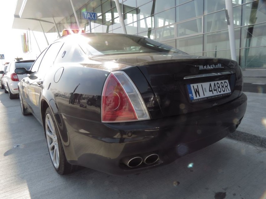 Wrocław: Maserati quattroporte  - najszybsza taksówka w mieście (ZDJĘCIA)
