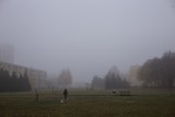 Mleko za oknami mieszkańców Poznania. Poznań spowiła mgła i smog. Słaba jakość powietrza w stolicy Wielkopolski