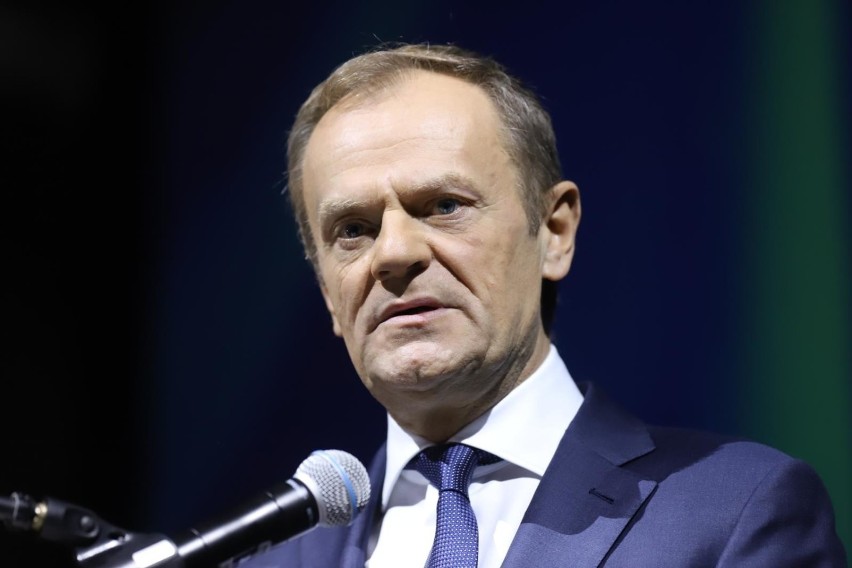 Donald Tusk, przewodniczący Rady Europejskiej - jedwabny...