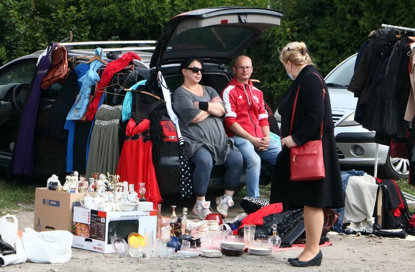 Wrześniowy "Pchli Targ" w Grudziądzu odbył się przy...