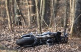 Śmiertelny wypadek - Gryfino. Motocyklista zginął na miejscu [aktl. ZDJĘCIA]