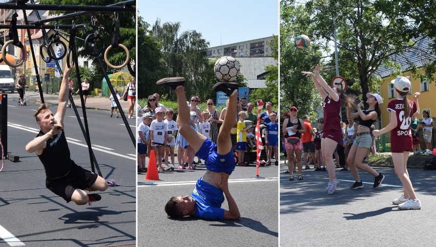 Upalna sportowa ulica Szczecińska w Stargardzie. Grali, walczyli, dźwigali ciężary