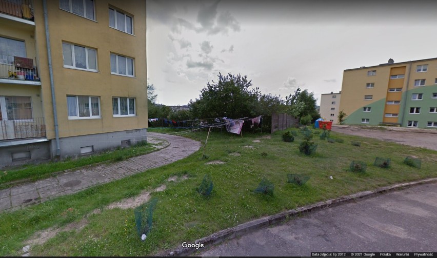 Takie zdjęcie kamerka google maps zarejestrowała w 2012 roku