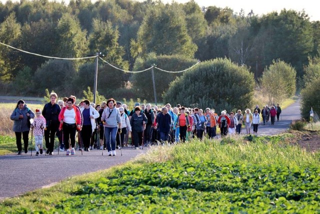 IV Powiatowy Rajd Nordic Walking w Gorzkowicach