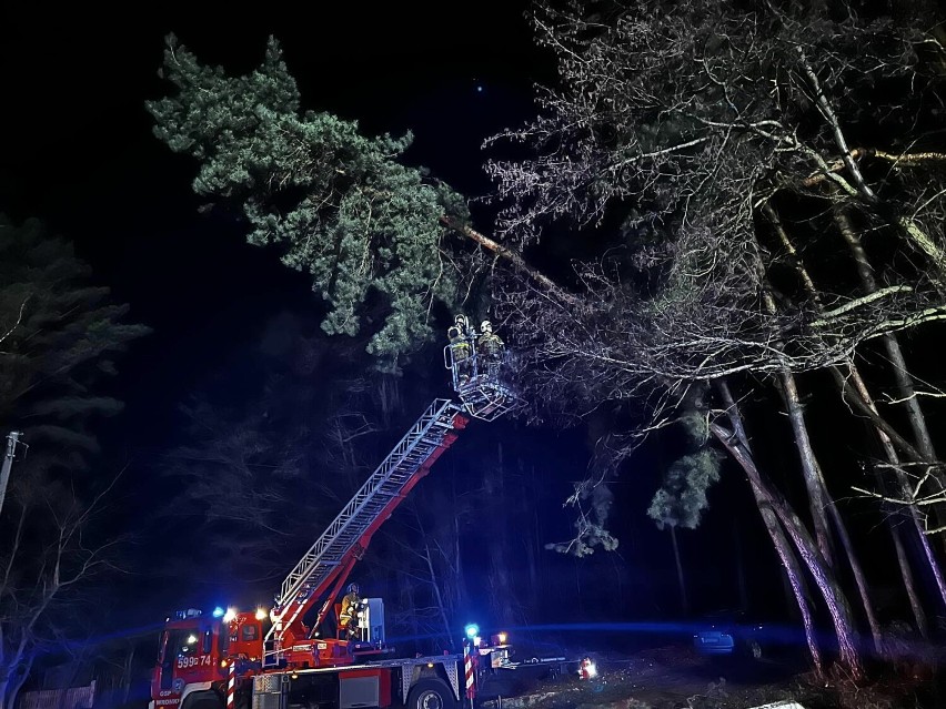 Kilkadziesiąt interwencji strażaków w powiecie szamotulskim