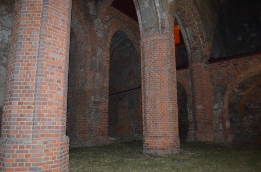 Ruiny kościoła świętego Mikołaja. ZOBACZ JE OD ŚRODKA
