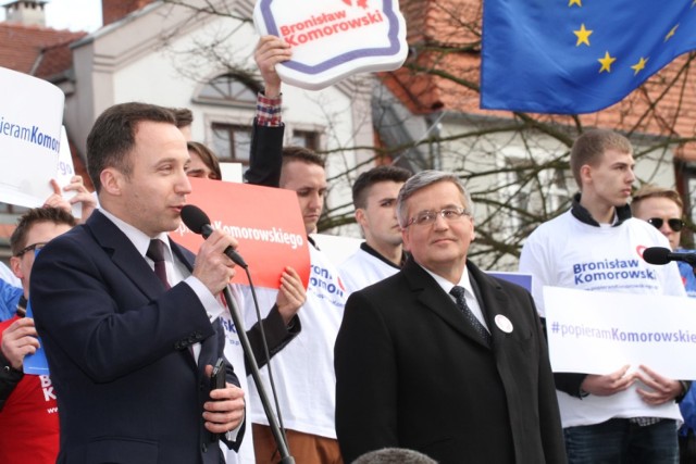 Prezydent Bronisław Komorowski w Wolsztynie. [ZDJĘCIA]